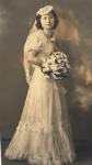 Aunt Irene as a bride